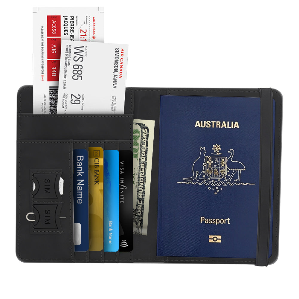 RFID Australian Passport Wallet