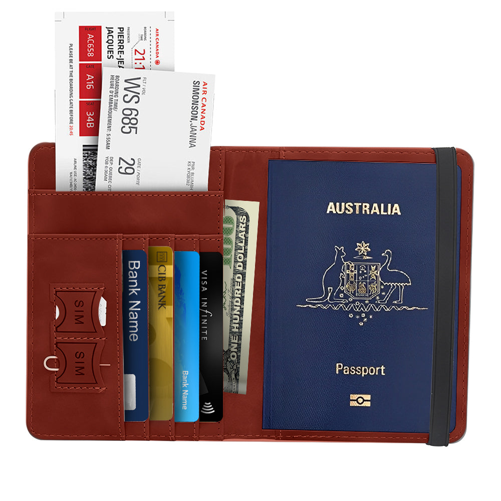 RFID Australian Passport Wallet