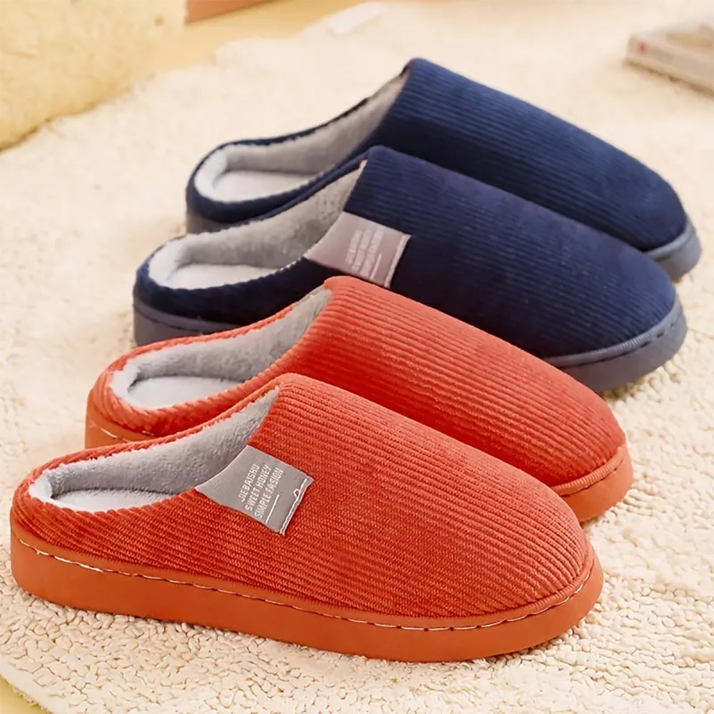 Women's Thick Bottom Plush Slippers with Anti-Slip Sole_7