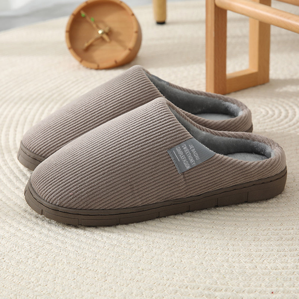 Women's Thick Bottom Plush Slippers with Anti-Slip Sole_6