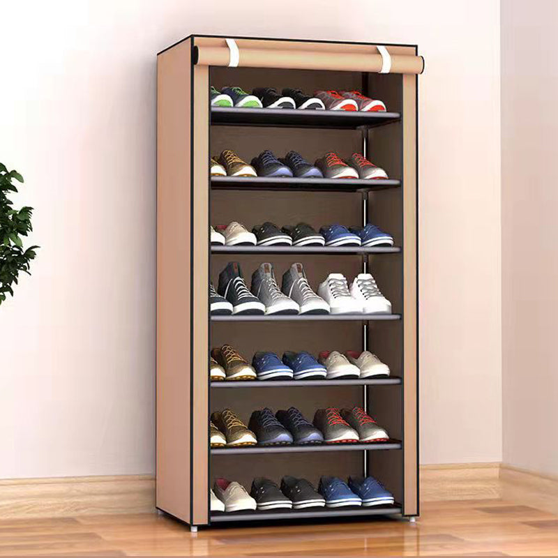 8/10 Layer Dustproof Household Shoe Storage Organizer With Cover_2