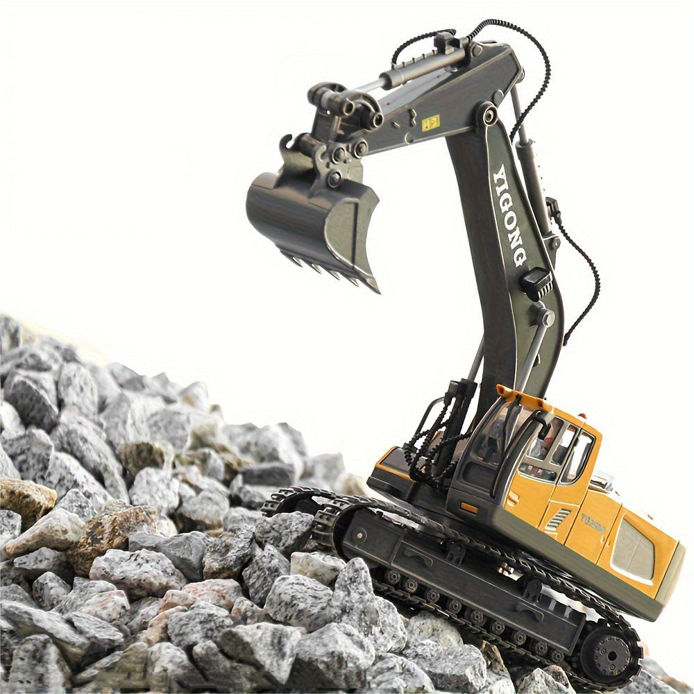 Alloy Remote Control Excavator Simulation Electric Engineering Vehicle_11