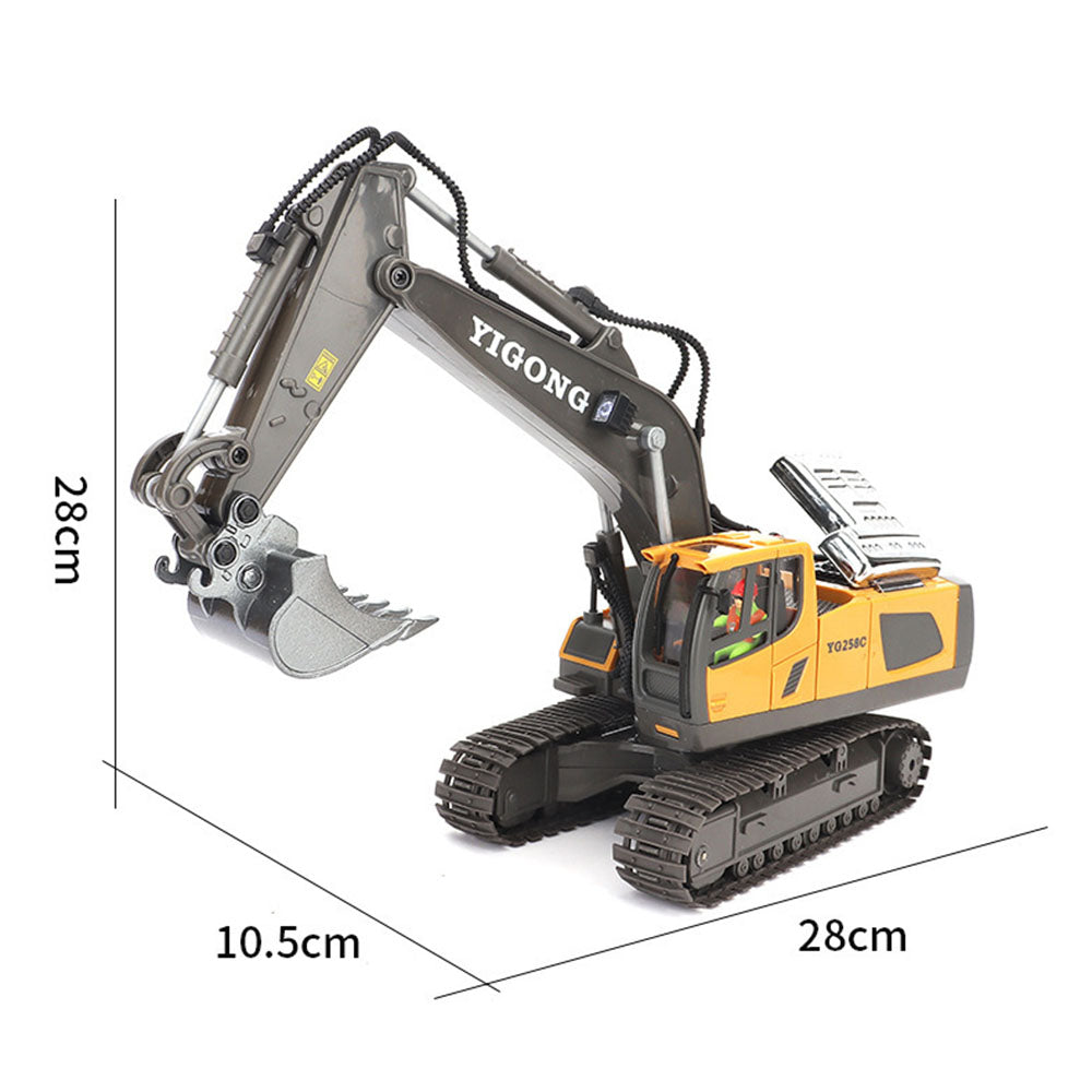 Alloy Remote Control Excavator Simulation Electric Engineering Vehicle_15