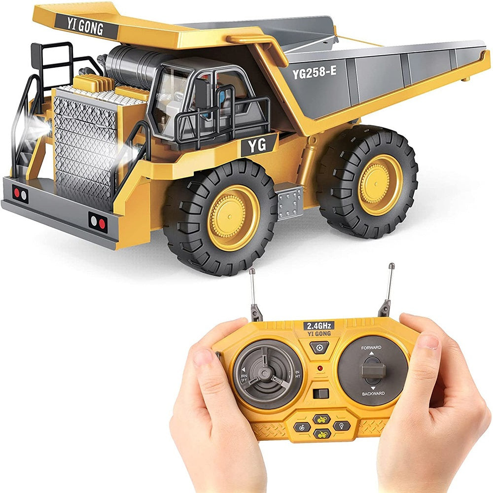 Alloy Remote Control Excavator Simulation Electric Engineering Vehicle_3