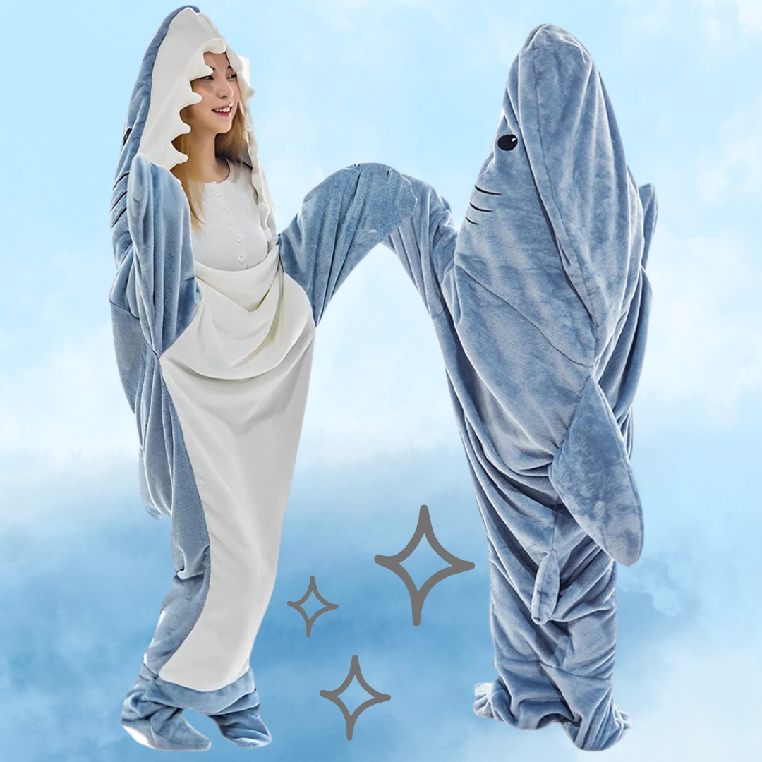 Cozy Shark Blanket Hoodie