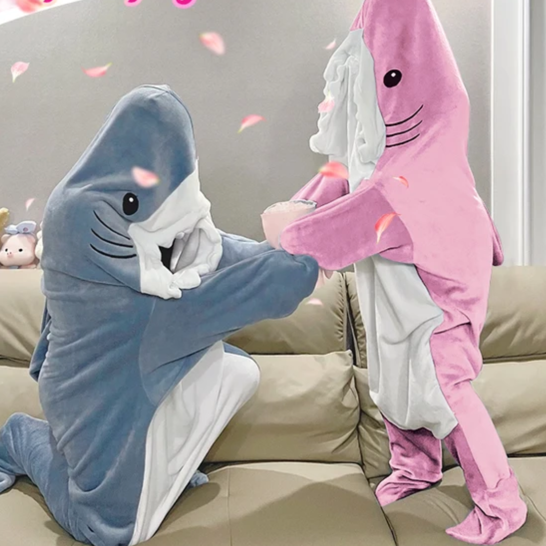 Cozy Shark Blanket Hoodie