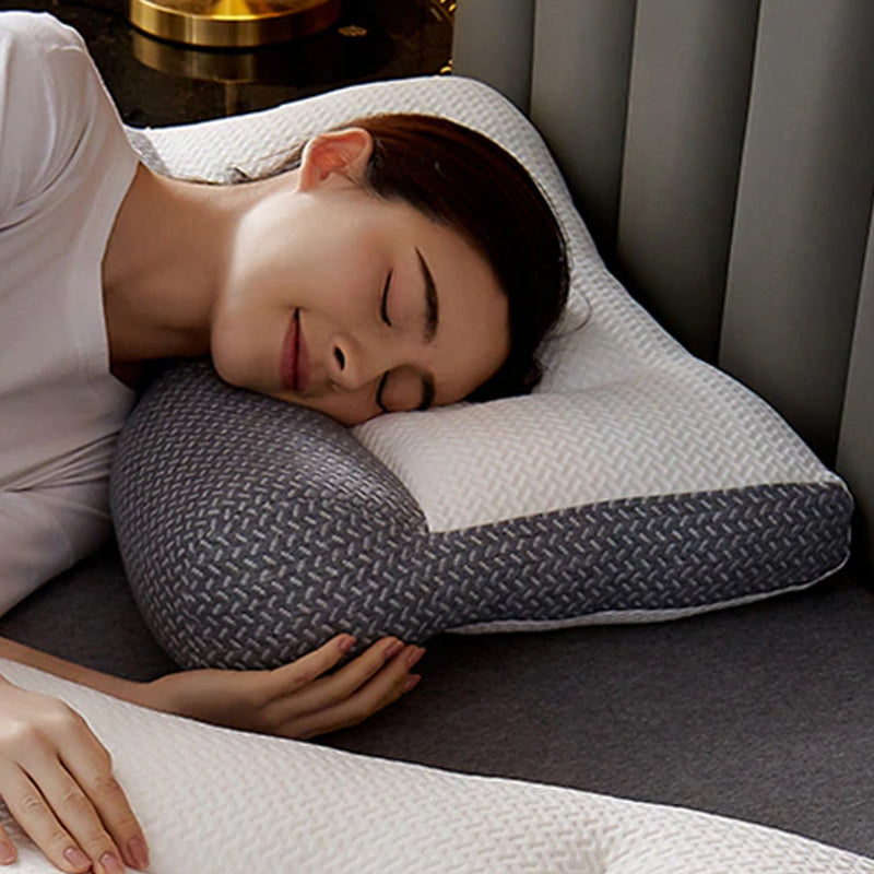 Adjustable Contour Orthopedic Cervical Spine Sleeping Pillow_8